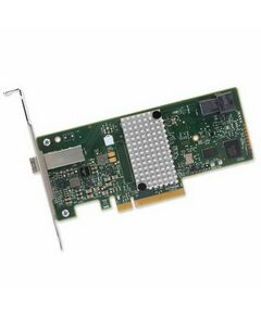 HBA-адаптер Areca ARC-1330-4i4x PCIe 3.0 x8 Low Profile, SAS/SATA 12G, HBA, 8port (1*int SFF8643 + 1*ext SFF8644), (аналог LSI00348 9300-4I4E), RTL фотографии