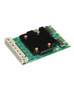 HBA-адаптер Broadcom SAS 9502-16i SGL OCP 3.0, PCIe v4 x8, Tri-Mode SAS/SATA/NVMe 12G HBA, 16port(2*int SFF8654), 3816 IOC, SGL [05-50137-02] фотографии