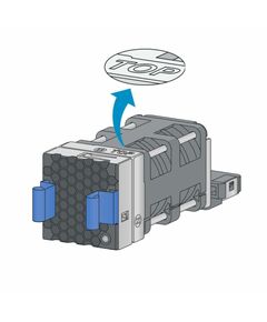 Вентилятор в корпус H3C LSWM1FANSA Fan Module (SW, 4056, DC, Fan Panel Side Intake Airflow) фотографии