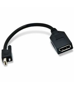 Переходник Sapphire 199-999 Mini-DisplayPort to DisplayPort with Secure Lock, X6, без GB фотографии