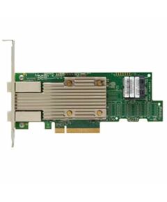 HBA-адаптер Broadcom 9400-8i8e SGL PCIe 3.1 x8 LP, Tri-Mode SAS/SATA/NVMe 12G, 16 портов, 2x внутренний SFF8643, 2x внешний SFF8644, 3516 IOC [05-50031-18005 / 03-50031-18005] фотографии