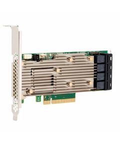 RAID-контроллер Broadcom MegaRAID 9460-16I SGL PCIe 3.1 x8 LP, SAS/SATA/NVMe, RAID 0/1/5/6/10/50/60, 16 портов, 4x внутренний SFF8643, 4GB Cache, 3516ROC, RTL [05-50011-00011 / 03-50011-30011] фотографии