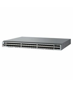 Коммутатор Brocade G620 64-port FC Switch 24-port licensed, included 24x 16Gb SWL SFP+ transceivers, 2x PS 250W, FOS 9.1.1, Port Side Exhaust Air Flow, Rail Kit (Рельсы) [BR-G620-24-16G-R] фотографии