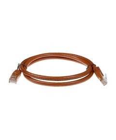 Патч-корд ACD ACD-LPU6Z-15N Cat6, UTP, 26AWG, 4Pair, CU, LSZH, Коричневый, 1.5м фотографии