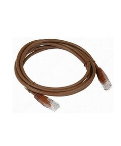 Патч-корд ACD ACD-LPU6Z-50N Cat6, UTP, 26AWG, 4Pair, CU, LSZH, Коричневый, 5м фотографии