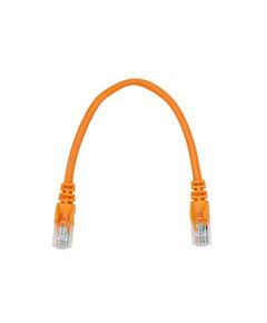 Патч-корд ACD ACD-LPU6Z-5DO Cat6, UTP, 26AWG, 4Pair, CU, LSZH, Оранжевый, 0,5м фотографии