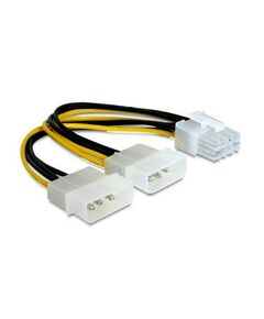 Разветвитель питания Cablexpert CC-PSU-81 2хMolex->PCI-Express 8pin, для подключения в/к PCI-Е (8pin) к б/п ATX фотографии