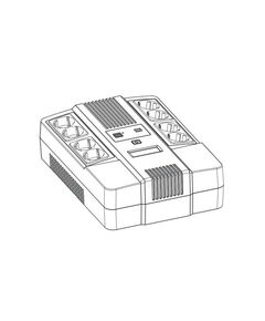 Источник бесперебойного питания PowerMAN UPS Brick 650 PLUS [6188709] фотографии