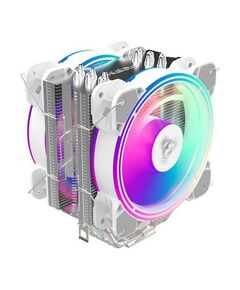 Вентилятор ALSEYE H120D white, TDP: 200W, Product Dimensions:123x154x106mm, Heatsink Dimensions:154x123x58mm, Heatsink Weight:518g, Heat Pipe:O6mmx6pcs, Fan Dimensions:120x120x25mm, (875842) [AS.01.02.0018] фотографии