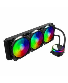 Система водяного охлаждения ALSEYE M360B ARGB Soc-AM5/AM4/1151/1200/1700 черный 4-pin 42.3dB Al+Cu 2125gr RTL [AS.02.01.0045, AS.02.01.0002] фотографии