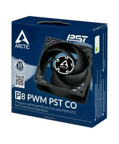 Вентилятор Arctic Cooling P8 PWM PST CO black/black для корпуса [ACFAN00151A] фотографии
