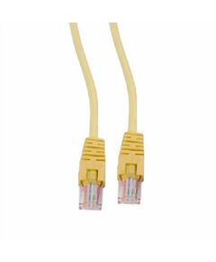 Патч-корд Cablexpert PP12-2M/Y UTP, кат.5e, 2м, литой, многожильный, желтый фотографии