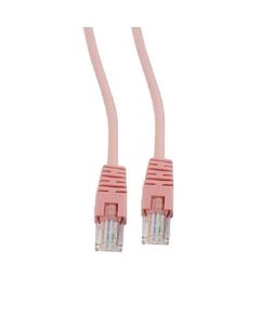 Патч-корд Cablexpert PP12-3M/RO UTP, кат.5e, 3м, литой, многожильный, розовый фотографии