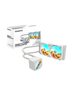 Жидкостная система охлаждения GigaByte Gaming GME 240I 2 x 120mm ARGB Fan, LGA 1200, LGA 1700, LGA 1851, AM5, AM4 [GP-GIGABYTE GME 240I] фотографии
