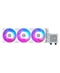 Жидкостная система охлаждения MSI MAG CORELIQUID A13 360 White, 3 x ARGB Gen2 Fan, ARGB Gen2 Block, Color Box, LGA1700, 1851, AM5 [306-7ZWDA21-L80] фотографии