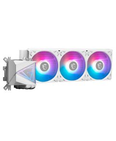 Жидкостная система охлаждения MSI MAG CORELIQUID I360 WHITE 3x ARGB Gen2 Fan, ARGB Gen2 Block, Color Box [306-7ZW8E21-C24] фотографии