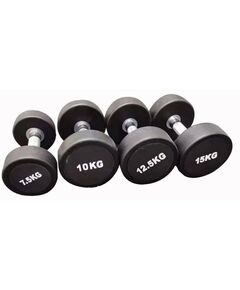 Гантельный ряд полиуретановый Gymmaster ANA-002 от 2,5 до 50 кг (шаг 2,5 кг) фотографии