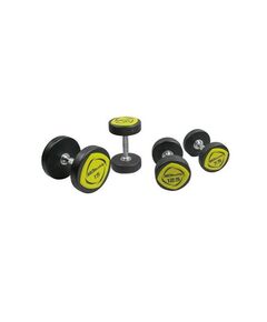 Гантельный ряд полиуретановый MD Buddy MD2110 42,5-50 кг (10 пар) шаг 2,5 кг фотографии