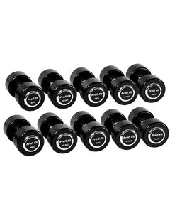 Гантельный ряд профессиональный PROFI-FIT 40-50 кг шаг 2,5 кг, 5 пар фотографии