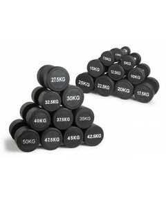 Набор гантелей круглых (пары) VictoryFit VF-SET1050-R от 2,5-50 кг (Шаг=2,5 кг Всего: 40 шт 1050 кг) фотографии