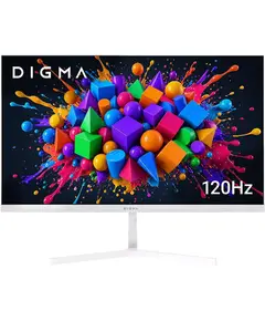 Монитор Digma Progress 24P602F 23.8", белый, IPS LED, 1ms, 16:9, HDMI, M/M, матовая, 250cd, 178гр/178гр, 1920x1080, 120Hz, DP, FHD, 2.95кг фотографии