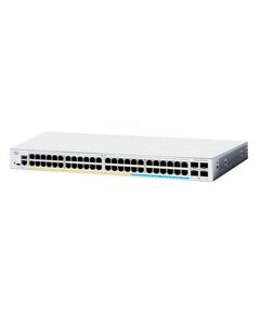 Коммутатор Cisco Catalyst 1300 48x 10/100/1000 RJ-45 PoE+, 4x 10Gb SFP+ uplinks, PoE+ 370W, RackMount Kit, Stackable [C1300-48P-4X] фотографии