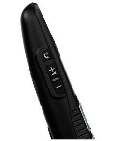 Радиотелефоны DECT: Радиотелефоны Panasonic KX-TGE110RUB Black трубка с ЖК  диспл., DECT фотографии