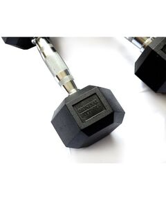 Купить Гантель гексагональная Original FitTools FT-HEX-45 45 кг, изображение 2 в интернет-магазине Irkshop.ru