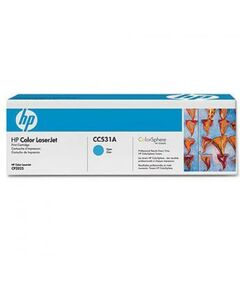 Купить Картридж HP CC531A Cyan для hp Color LaserJet CP2025, CM2320mfp в интернет-магазине Irkshop.ru