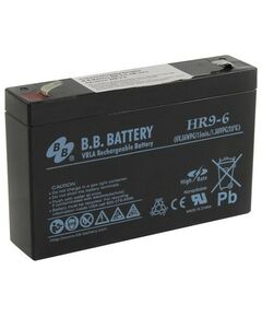 Аккумуляторы для ИБП и охранных систем: Аккумулятор для UPS B.B. Battery HR9-6 6V, 9Ah фотографии