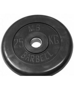 Купить Диск обрезиненный MB BARBELL MB-PltB26-25 26 мм 25 кг в интернет-магазине Irkshop.ru