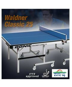 Купить Теннисный стол DONIC WALDNER CLASSIC 25 BLUE без сетки, изображение 2 в интернет-магазине Irkshop.ru