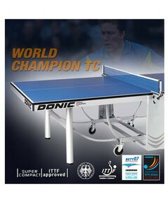 Купить Теннисный стол DONIC WORLD CHAMPION TC BLUE без сетки, изображение 6 в интернет-магазине Irkshop.ru