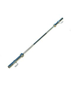 Грифы для штанги: Гриф прямой DFC OB80-50/29 80"/2000см д50, замок-пружина, нагрузка 250кг, диам.стержня 29мм фотографии