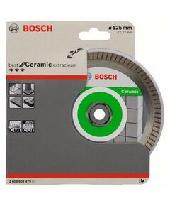 Пильные и алмазные диски: Алмазный диск BOSCH Best for Ceramic 125x22.23 125 мм [2608602479] фотографии