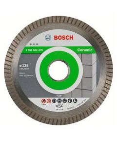 Пильные и алмазные диски: Алмазный диск BOSCH Best for Ceramic 125x22.23 125 мм [2608602479] фотографии