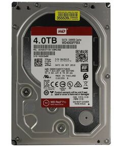 Жесткие диски: Жёсткий диск Western Digital 4 Tb Red Pro SATA 6Gb/s 3.5"  7200rpm 256Mb [WD4003FFBX] фотографии