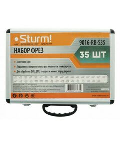 Принадлежности для фрезерных станков: Набор фрез Sturm! 9016-RB-S35 35 предметов фотографии
