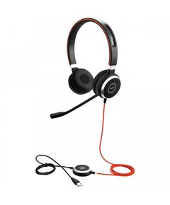 Наушники и гарнитуры: Наушники с микрофоном Jabra EVOLVE 40 UC Stereo с регулятором громкости, USB [6399-829-209] фотографии