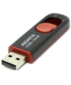 Купить USB Flash Drive AData C008 64Gb USB2.0 [AC008-64G-RKD] в интернет-магазине Irkshop.ru