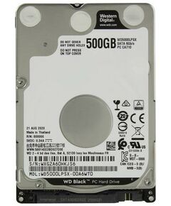 Жесткие диски: Жёсткий диск Western Digital 500 Gb Black SATA 6Gb/s 2.5" [WD5000LPSX] фотографии