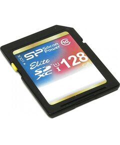 Secure Digital карты: Secure Digital  карта Silicon Power SDXC 128Gb UHS-I [SP128GBSDXAU1V10] фотографии