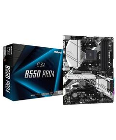 Купить Материнская плата ASRock B550 PRO4 AM4  2xPCI-E Dsub+HDMI GbLAN SATA ATX 4DDR4 RTL в интернет-магазине Irkshop.ru