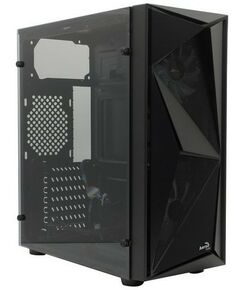 Корпуса компьютерные: Корпус AeroCool Glider Cosmo-G-BK-v1 Miditower ATX Без БП фотографии