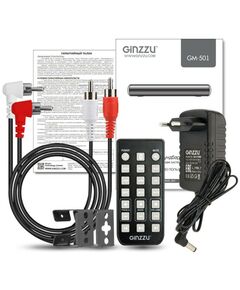 Колонки: Саундбар Ginzzu GM-501 2.0 20Вт черный фотографии