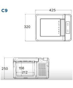 Купить Автохолодильник Alpicool C9, изображение 6 в интернет-магазине Irkshop.ru