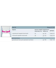 Купить Корсет гиперэкстензионный Medi 838 4-х точечный, 4С, II, изображение 3 в интернет-магазине Irkshop.ru