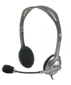 Наушники и гарнитуры: Наушники с микрофоном Logitech Stereo Headset H110 [981-000271] фотографии