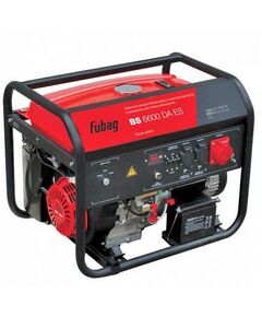 Электростанции: Электростанция бензиновая Fubag BS 6600 DA ES 5.6кВт (220В), 1.86кВт (380В), бак 25л, 90кг [838205] фотографии