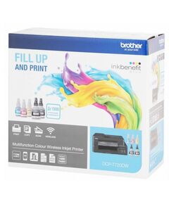 Многофункциональные устройства: Струйное МФУ Brother DCP-T720DW InkBenefit Plus A4, 128Mb, 17 стр/мин, ,LCD, двусторонняя печать, USB2.0, WiFi, ADF фотографии
